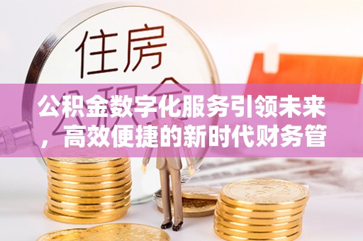 深州公积金数字化服务引领未来，高效便捷的新时代财务管理