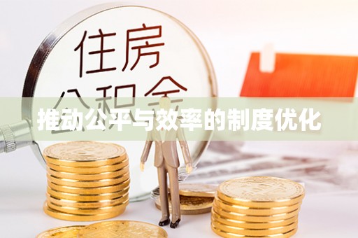 深州推动公平与效率的制度优化